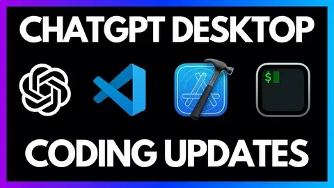 ChatGPT desktop app coding updates with VS Code, Xcode and AI-powered development tools